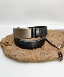 Classic Design Premium Genuine Leather Belt 'Black'