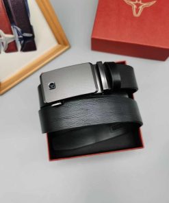 Classic Design Premium Genuine Leather Belt 'Black'