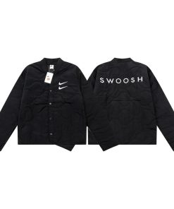 Sportswear Swoosh Quilted Jacket (Black)
