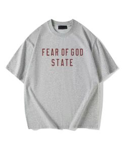 Fear of God State Tshirt-Half 'Grey'