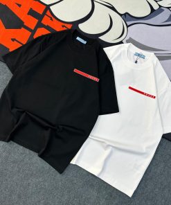 Prada Minimalist Tshirt-Half 'Black'