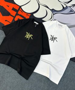 Handwritten Christian Dior Tshirt-Half 'Black'