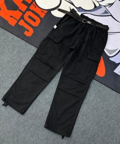 Relaxed Fit Cargo Pant 'Black'
