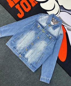 Urban Style Denim Jeans-Jacket 'Light Wash Blue'