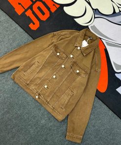 Helmut Lang Trucker Denim Jeans-Jacket 'Light Brown'