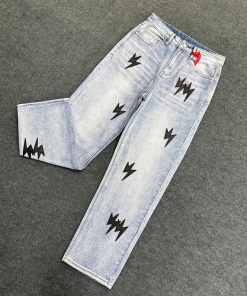 Amexnocap Vintage Straight Jeans 'Blue/Black'