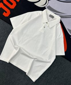 AREA ZIREN Tshirt-Half Polo 'White'