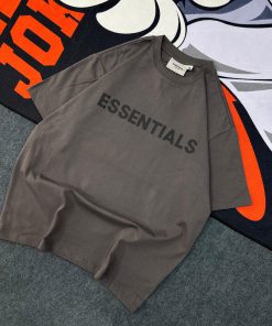 Fear of God Essentials Short Sleeve T-Shirt 'Olive-Grey'