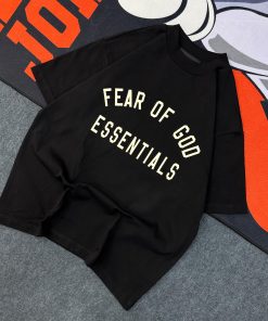 Essentials Fear of God Tshirt-Half 'Black'