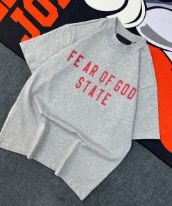 Fear of God State Tshirt-Half 'Grey'