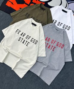 Fear of God State Tshirt-Half