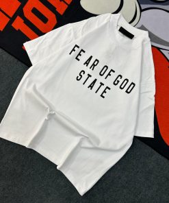 Fear of God State Tshirt-Half 'White'