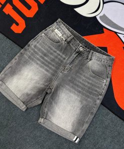 Summer Denim Half Pant 'Wash Sand Brown'