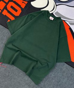 Classic Round Neck Plain T-Shirt 'Green'