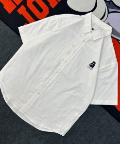 Classic Short Sleeve Overfit Shirt 'White'