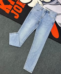 Skinny-fit Light Wash Denim Jeans-Pant