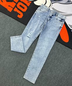 Skinny-fit Soft-Blue Denim Jeans-Pant
