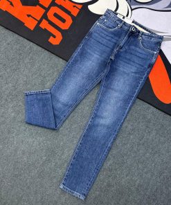 Skinny-fit Deep-Blue Denim Jeans-Pant
