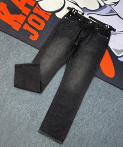 Relaxed Straight Leg Denim Jeans-Pant 'Fade Vintage Black'