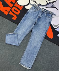 Straight-fit Denim Jeans-Pant 'Vintage Wash Blue'