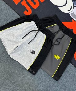 Retro Athletic Half Pant 'Light-grey Black'