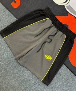 Retro Athletic Half Pant 'Black Grey'