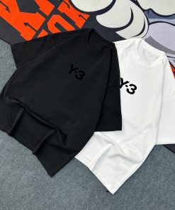 Y-3 Short Sleeve Tshirt-Half 'Black'