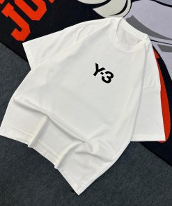 Y-3 Short Sleeve Tshirt-Half 'White'
