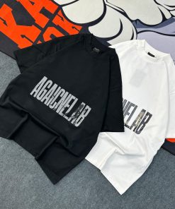 Agaicnelab Tshirt-Half Oversized 'Black'