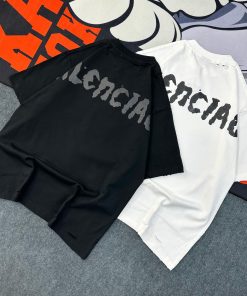 Balenciaga Vintage Tshirt-Half 'Black'