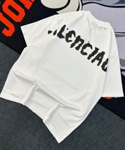 Balenciaga Vintage Tshirt-Half 'White'