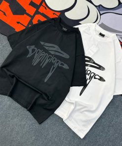Balenciaga 3B Liquified Oversize Tshirt-Half 'Full Black'