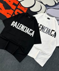 Minimalist BB Balenciaga Tshirt-Half 'Black / White'