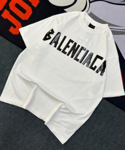 Minimalist BB Balenciaga Tshirt-Half 'White / Black'