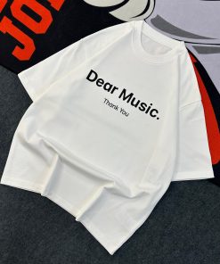 Dear Music Appreciation Tshirt-Half 'White'