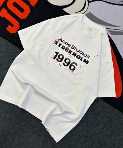 Acne Studios Stockholm 1996 Graphic Tshirt-Half 'Off White'