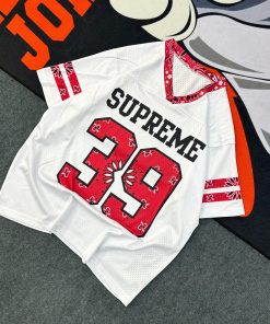 Supreme Faux Croc Football Tshirt-Jersey
