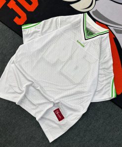 Supreme Jacquard Rib Football Tshirt-Jersey 'White'