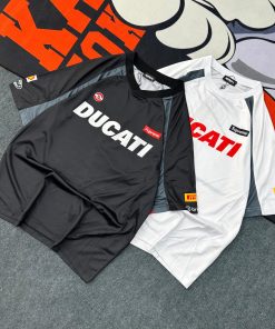 Supreme Ducati Soccer Tshirt-Jersey 'Black'