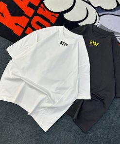 Stay Forever Oversized Tshirt-Half 'White'