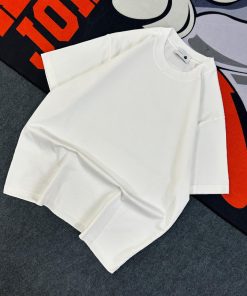 Summer Vintage Oversized Tshirt-Half 'White'