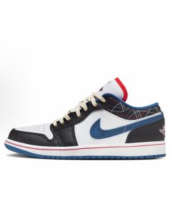 Jordan 1-Low Retro SE Industrial Blue Sashiko