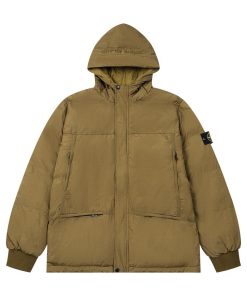 Stone Island Nylon Metal Down-Jacket 'Dark Beige'