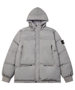 Stone Island Nylon Metal Down-Jacket 'Grey'