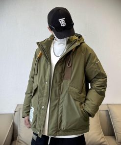 The Dongye Life 100% Goose Down-Jacket 'Army-Green'