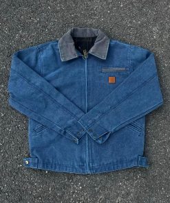 Carhartt Detroit Premium Jacket 'Denim Blue'