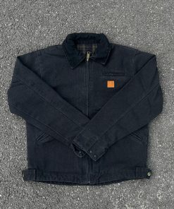Carhartt Detroit Premium Jacket 'Denim Black'
