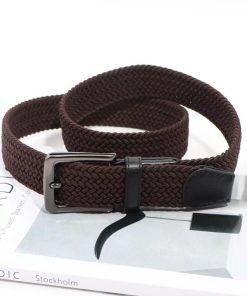 Nike G-Flex Stretch Woven Golf Belt 'Coffee'