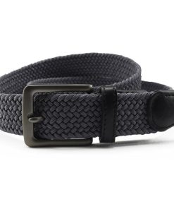 Nike G-Flex Stretch Woven Golf Belt 'Dark Grey'