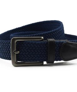 Nike G-Flex Stretch Woven Golf Belt 'Navy Blue'